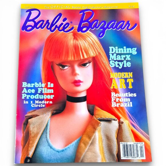 Barbie Bazaar Other - Barbie Bazaar Magazine Brazil Dolls Marx April 2003 Volume 15 Issue 2 Vintage